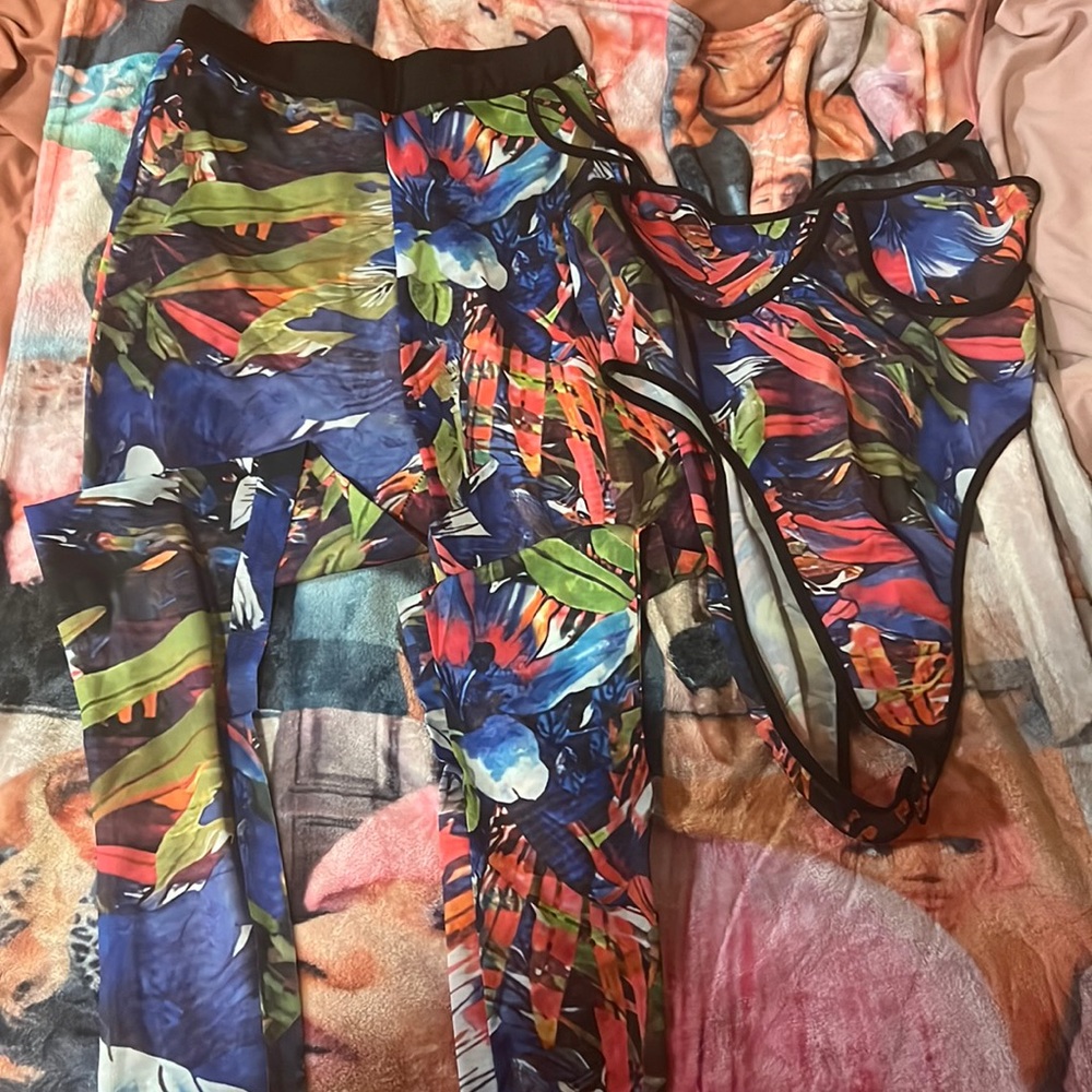 Color 2 piece legging set